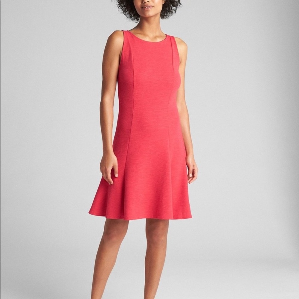 NWT Gap Sleeveless Fluted Dress